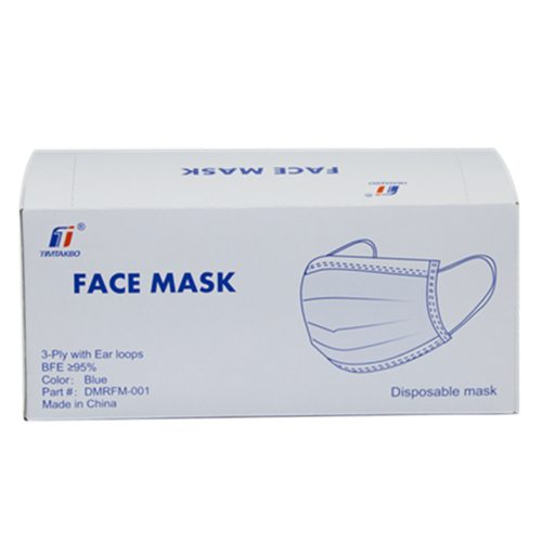 50 pcs masque jetable 3 plis masque facial